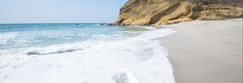 Cours de surf dans le parc national Machalilla