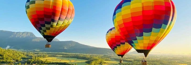 Balade en montgolfière au-dessus de Praia Grande