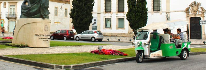 Balade en tuk tuk dans Aveiro