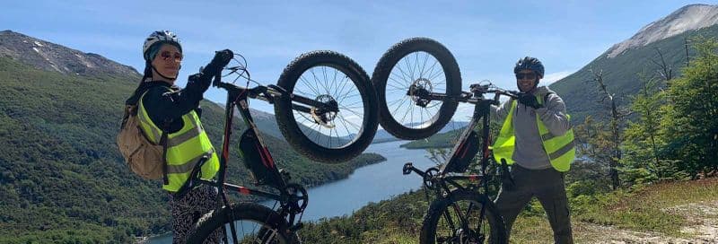 Balade en VTT depuis Ushuaïa