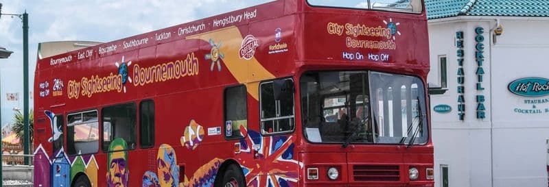 Billet Bus touristique de Bournemouth