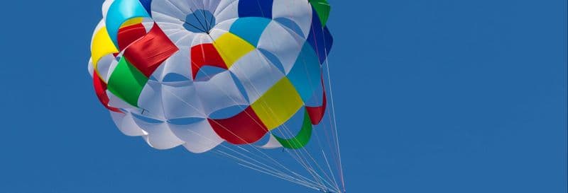 Parachute ascensionnel à Salou