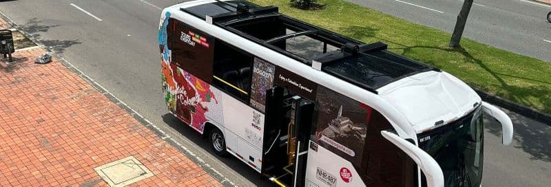 Bus touristique de Bogota