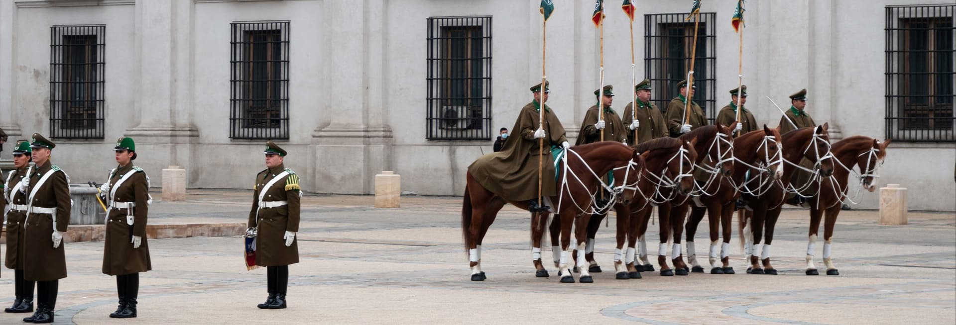 Free tour dans Santiago + Relève de la Garde au palais de La Moneda