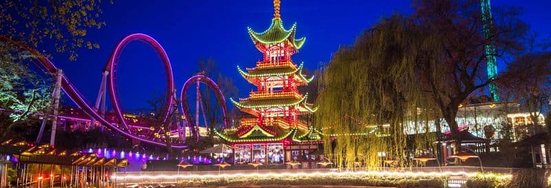 Billet pour les jardins de Tivoli