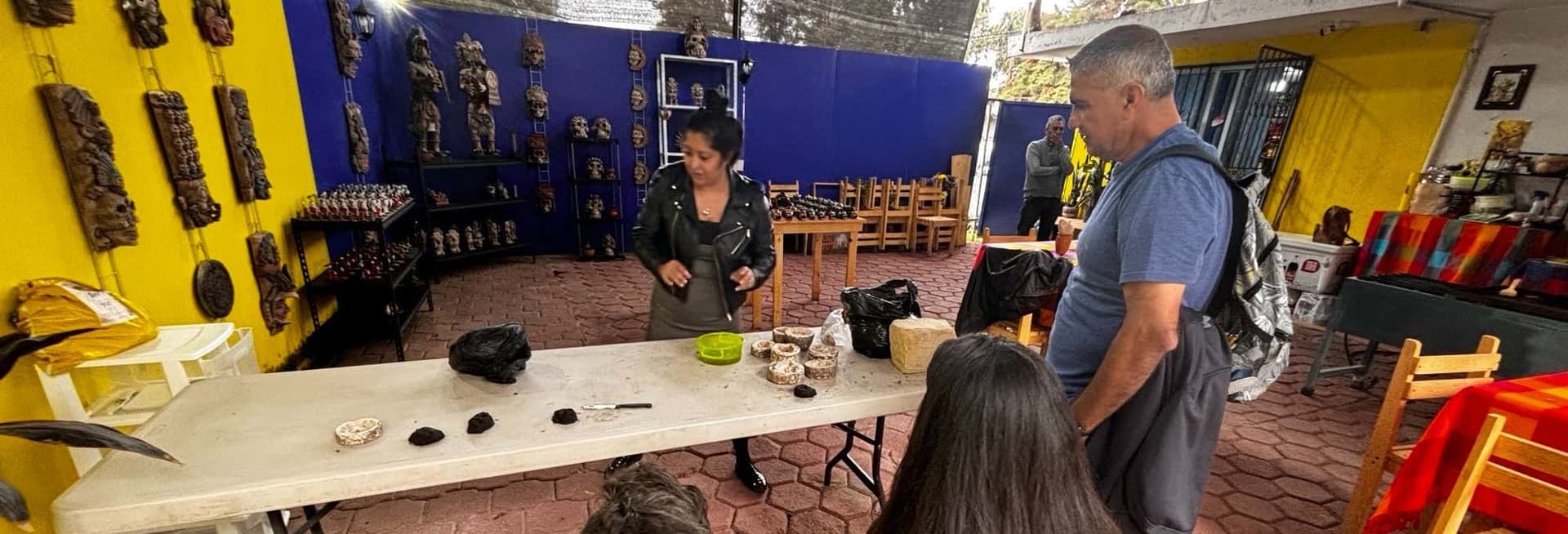 Atelier de céramique à Teotihuacán