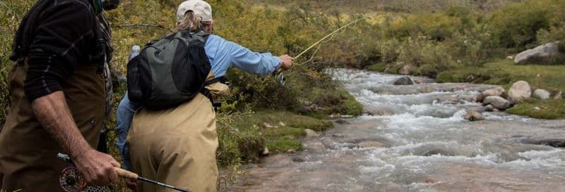 Excursion de pêche dans la province de Mendoza