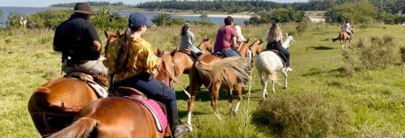 Visite dans La Baguala + Balade à cheval