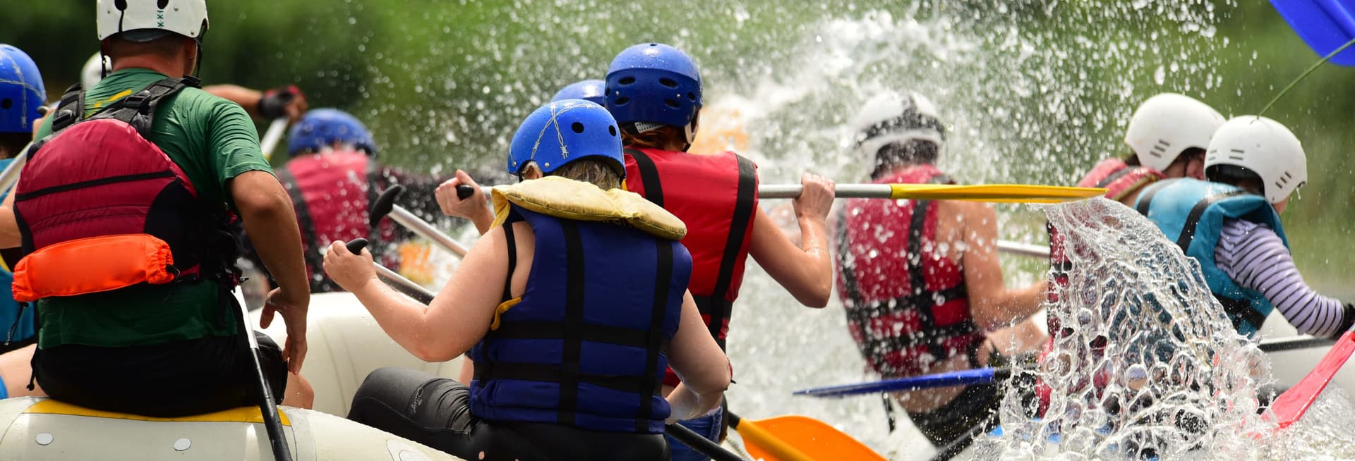 Rafting dans la rivière Genil