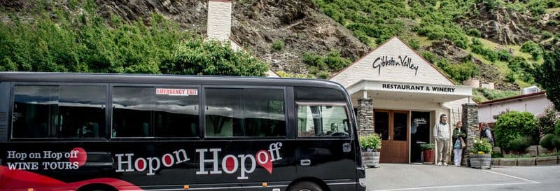 Bus touristique des vignobles de Queenstown