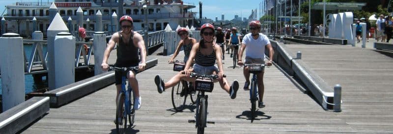 Balade à vélo dans Sydney