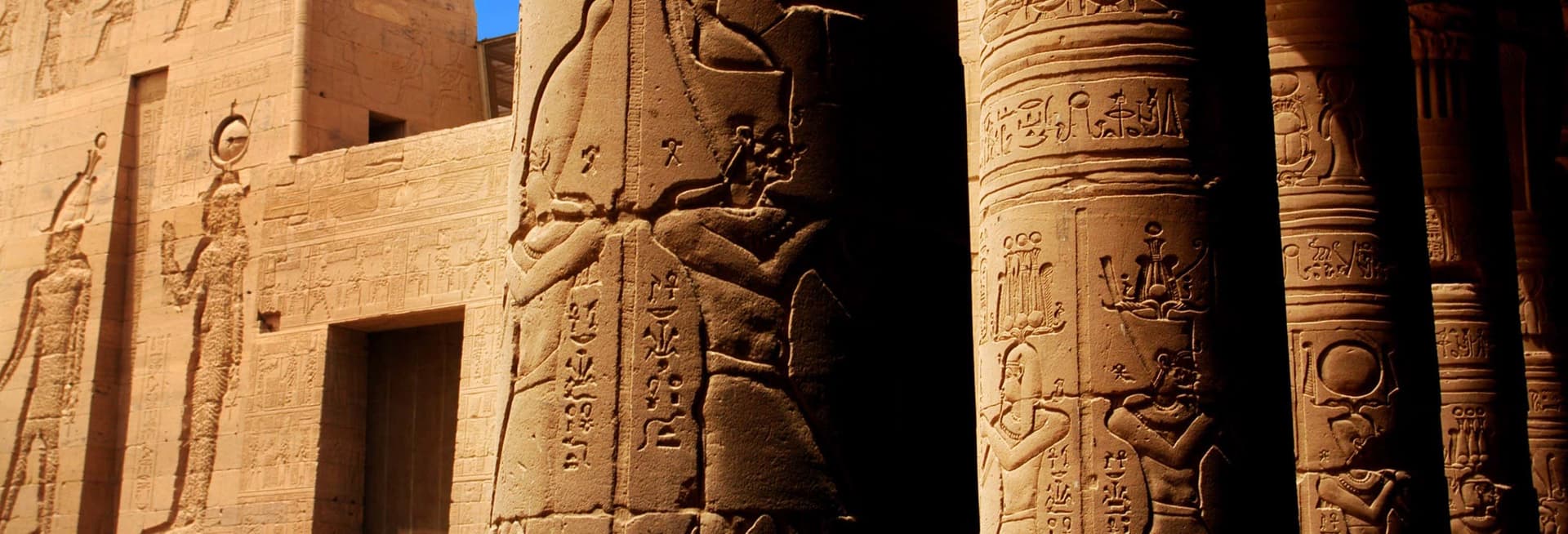 Haut barrage d'Assouan, Temple de Philae et Obélisque inachevé