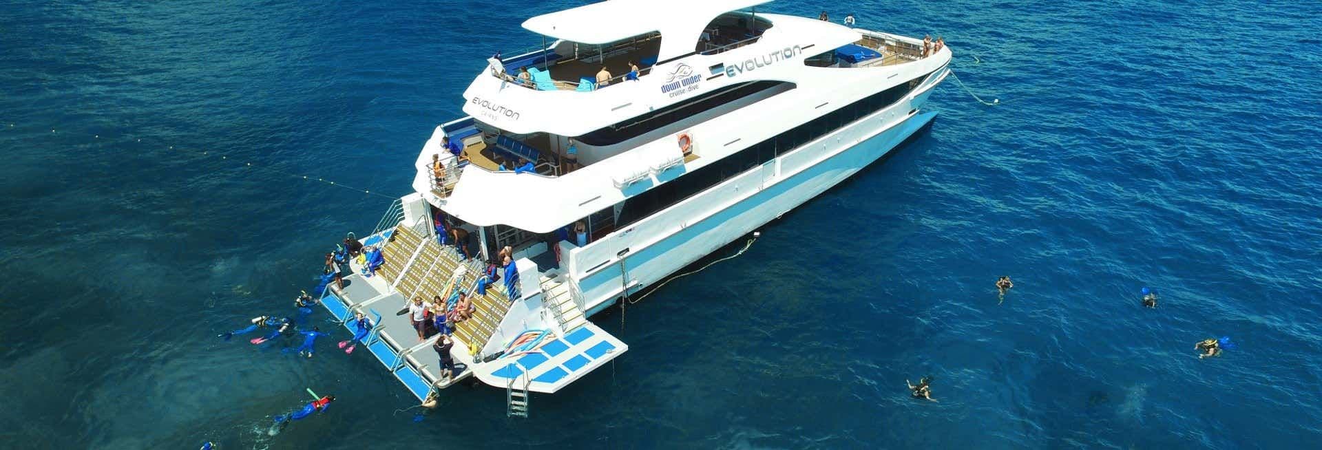 Snorkeling dans la Grande Barrière de Corail + Balade en hélicoptère