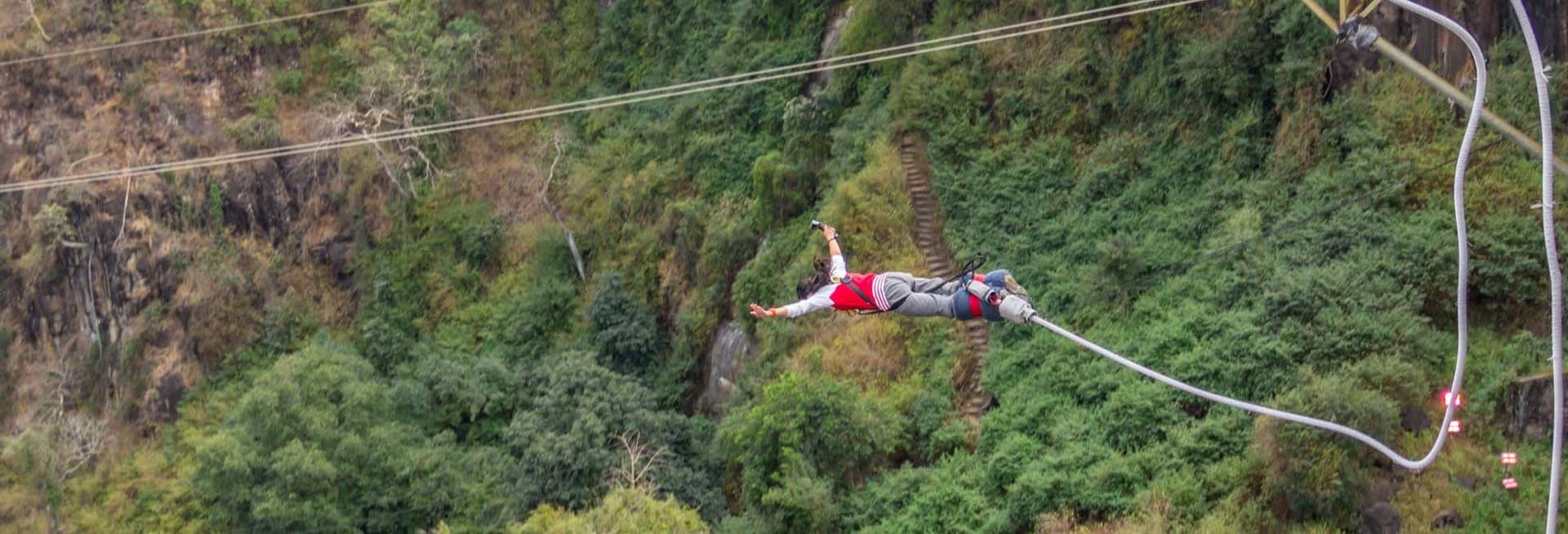 Billet Saut à l'élastique et saut à la catapulte à Poroy