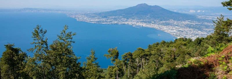 Balade à cheval sur le mont Faito