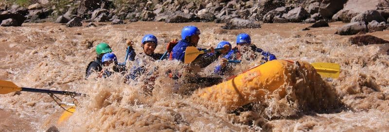 Rafting sur la rivière Mendoza