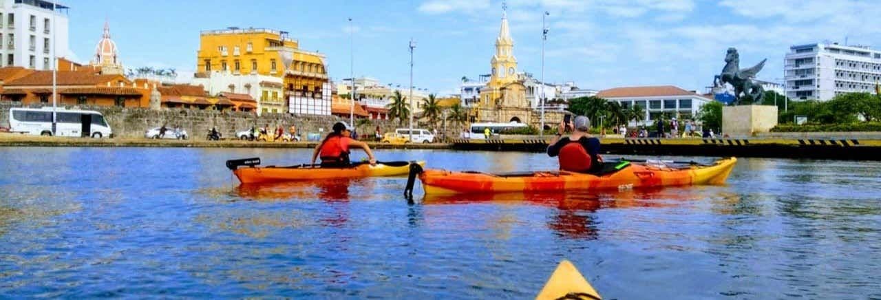 Balade en kayak à Carthagène
