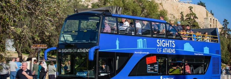 Sights of Athens : Bus touristique d'Athènes