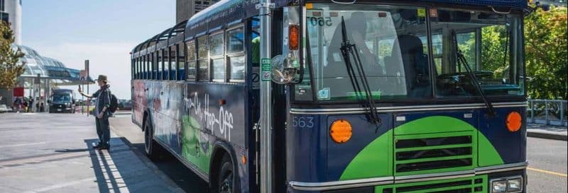 Bus touristique à Vancouver