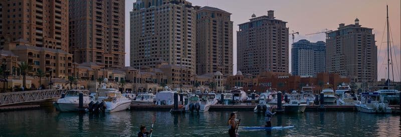 Paddle privé à Porto Arabia