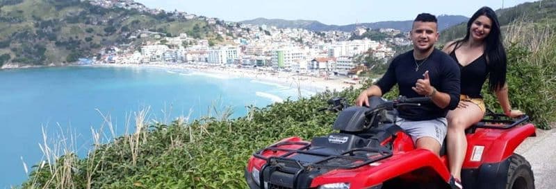 Balade en quad à Arraial do Cabo