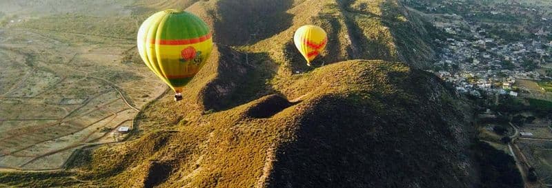 Vol en montgolfière au dessus de Jaipur