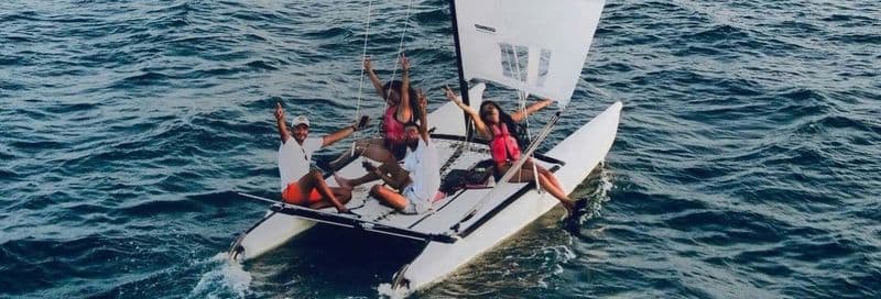 Excursion à la plage de Sidi Jmour en catamaran