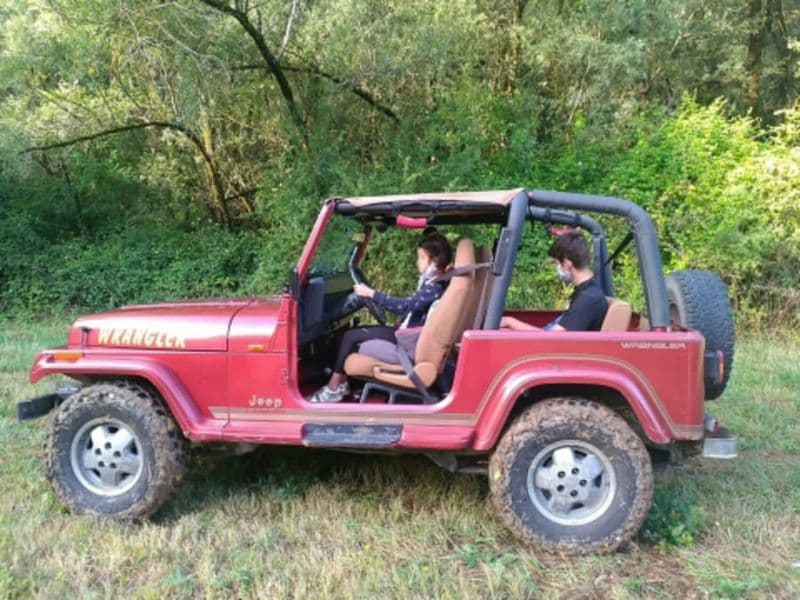 Billet Initiation pour enfants à la conduite d'une Jeep dans le Gers