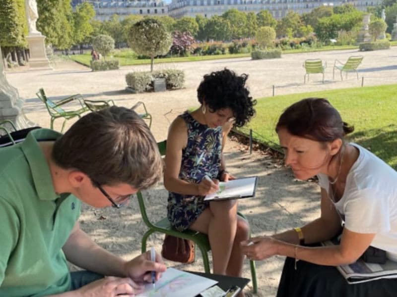 Atelier dessin & balade culturelle autour des Invalides (75)