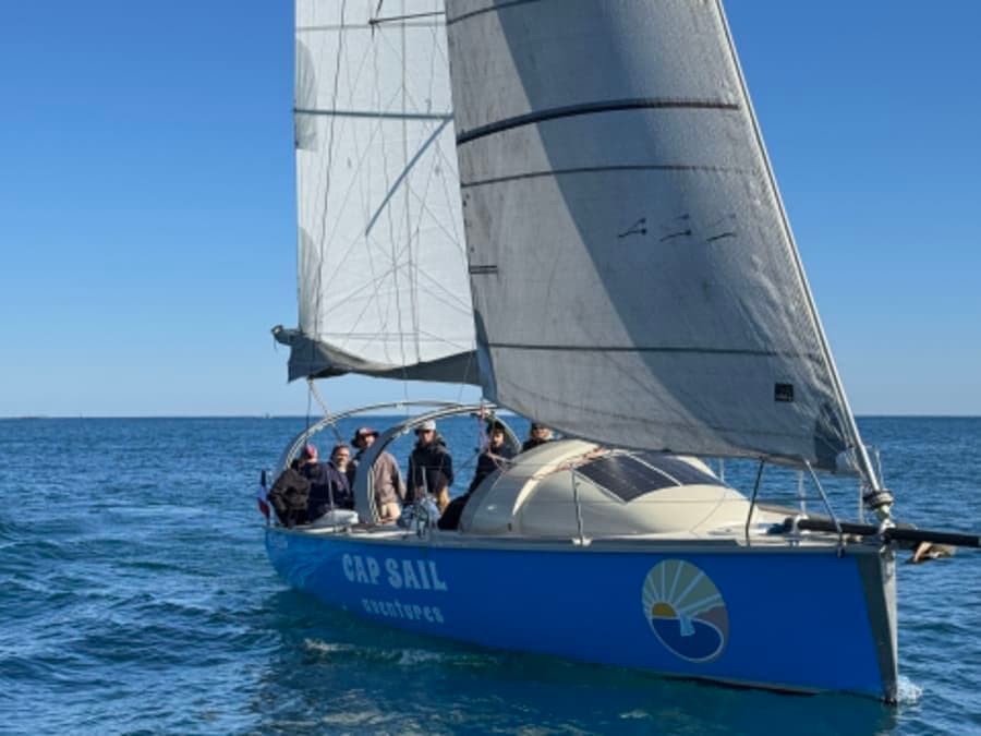 Initiation à la voile à Antibes (06)