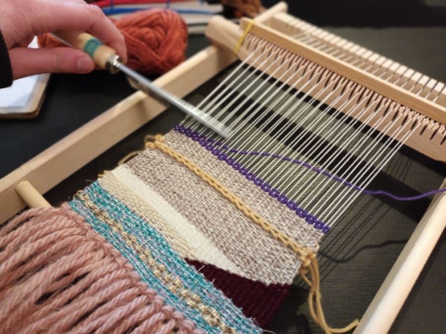 Atelier d'initiation au tissage à Paris 20ème