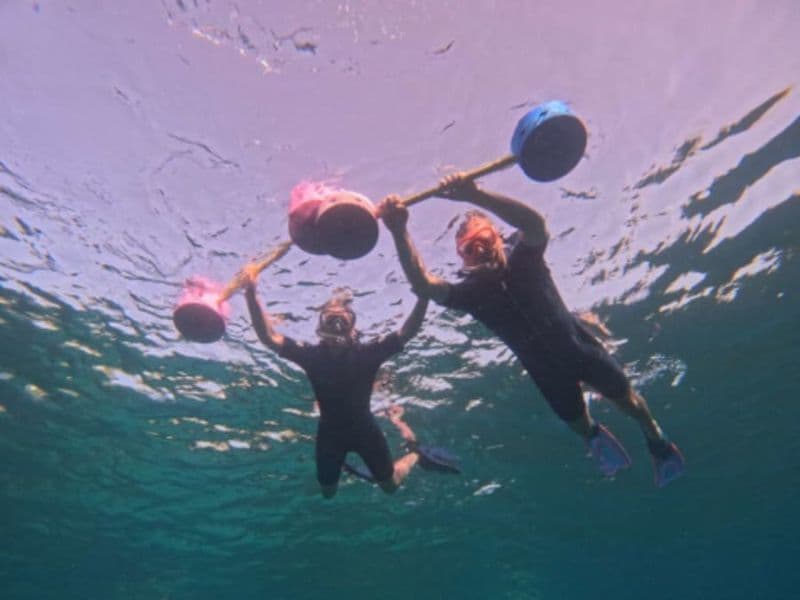Snorkeling nocturne dans les eaux martiniquaises