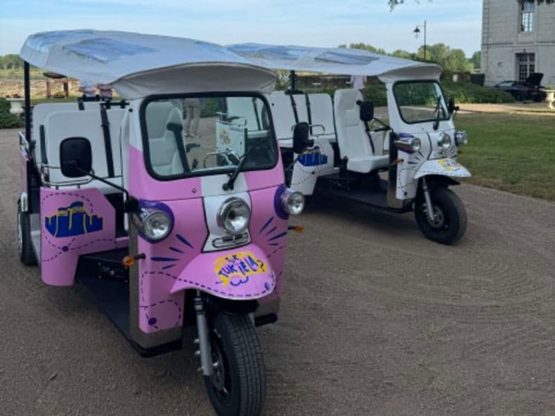 Balade "Trésors de la Loire" en TukTuk à Angers (49)