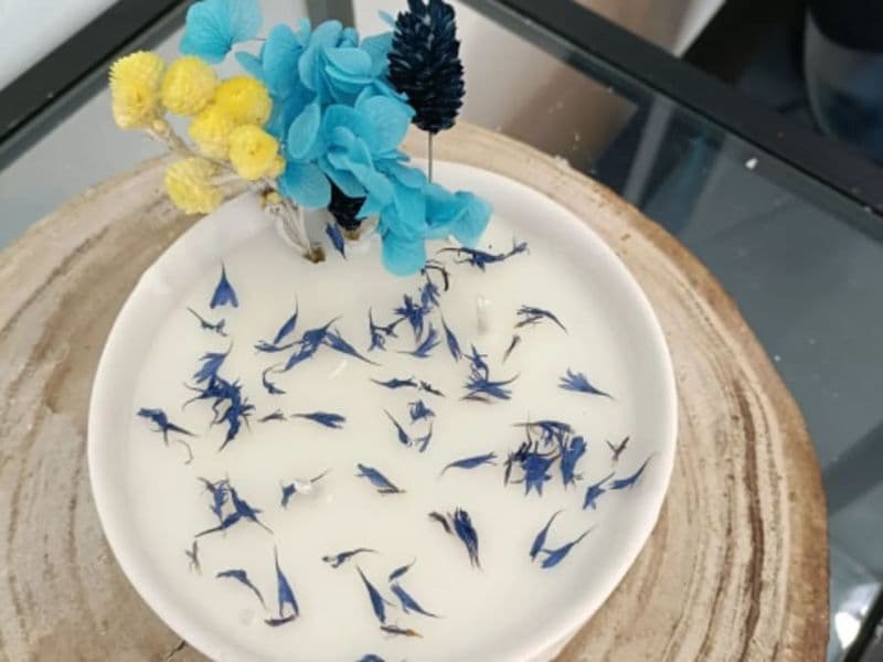 Billet Atelier création de bougie fleurie à Nantes (44)