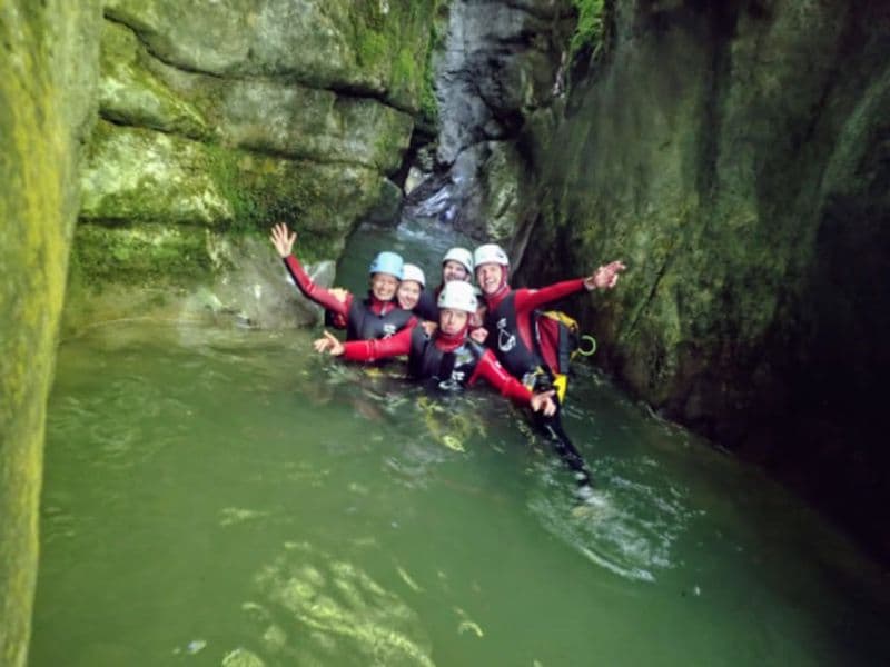 Billet Canyoning au Canyon d'Angon à Talloires-Montmin (74)