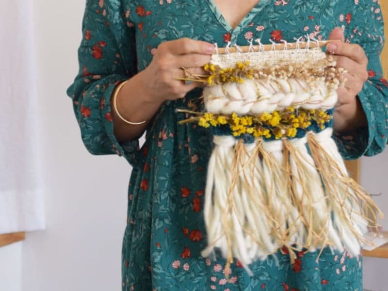 Atelier tissage mural et végétal à Montauban (82)