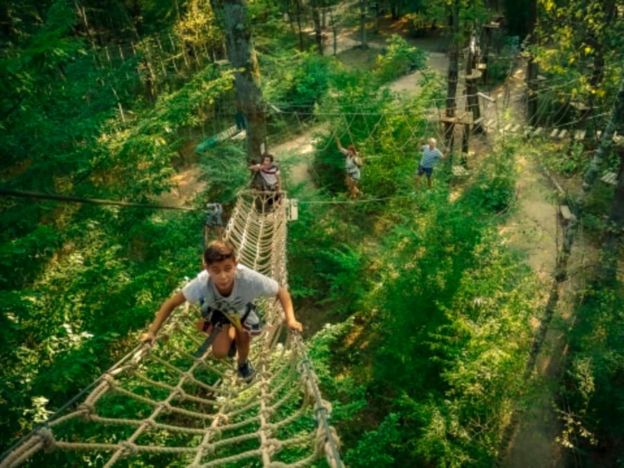 Parcours Accrobranche à Givry (71)