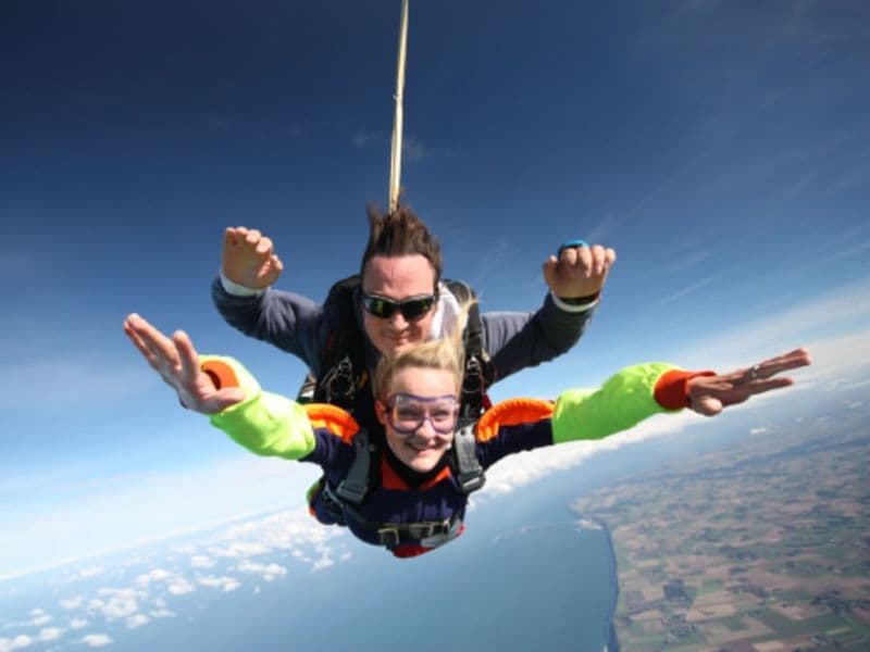 Saut en Parachute en tandem à Saint-Valery-en-Caux (76)