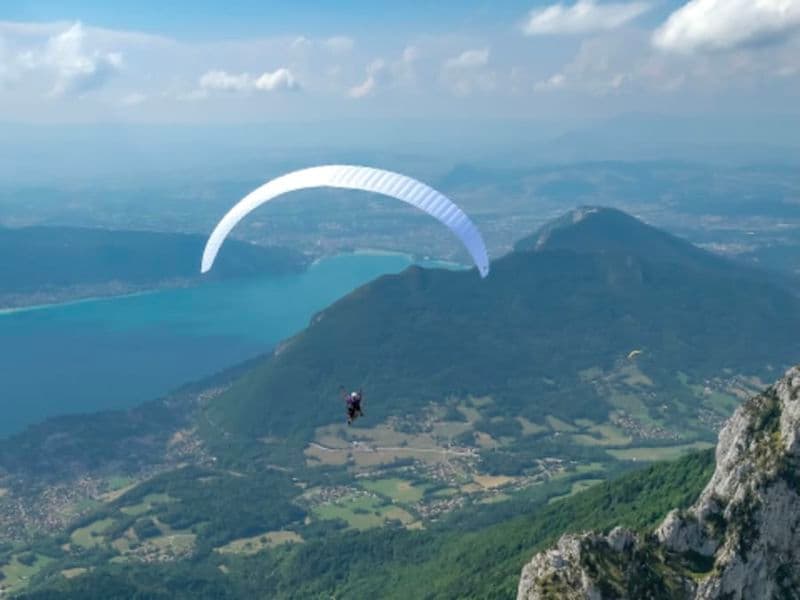 Billet Vol en Parapente à Doussard au-dessus du lac d'Annecy (74)