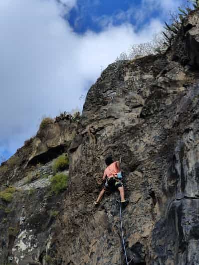 Depuis Funchal : visite guidée de l'escalade, avec prise en charge.
