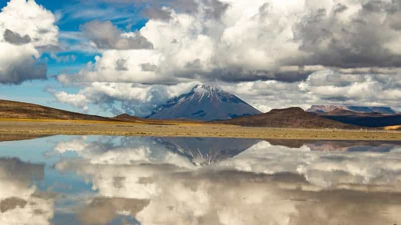 Arequipa : Journée complète à la lagune de Salinas et au mini-volcan Lojen + petit-déjeuner inclus