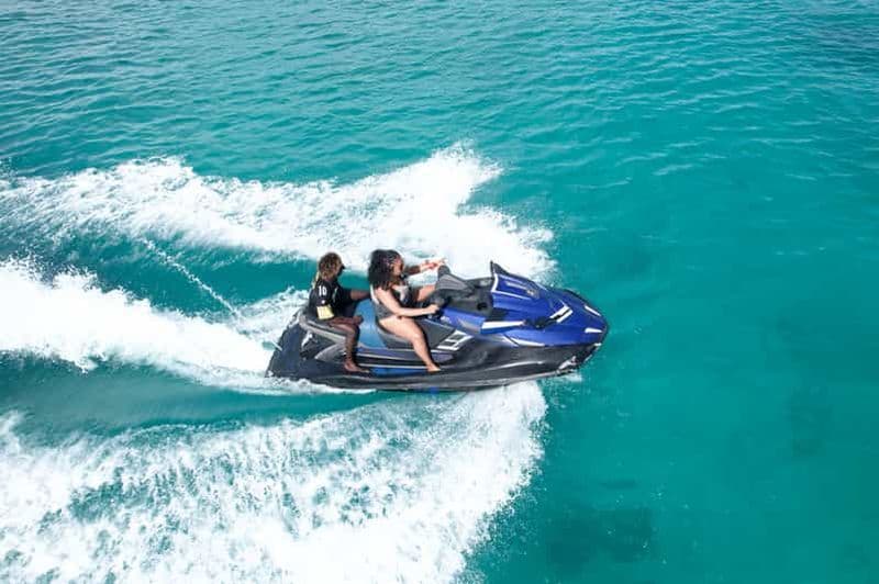 Billet Zanzibar : jet ski avec prise en charge, photos et vidéo par drone