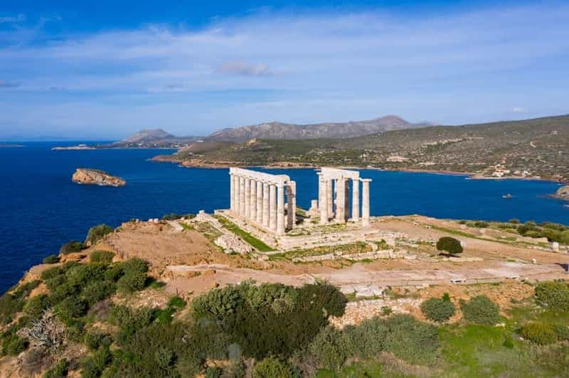 Billet Cap Sounion : Visite audio auto-guidée des points forts