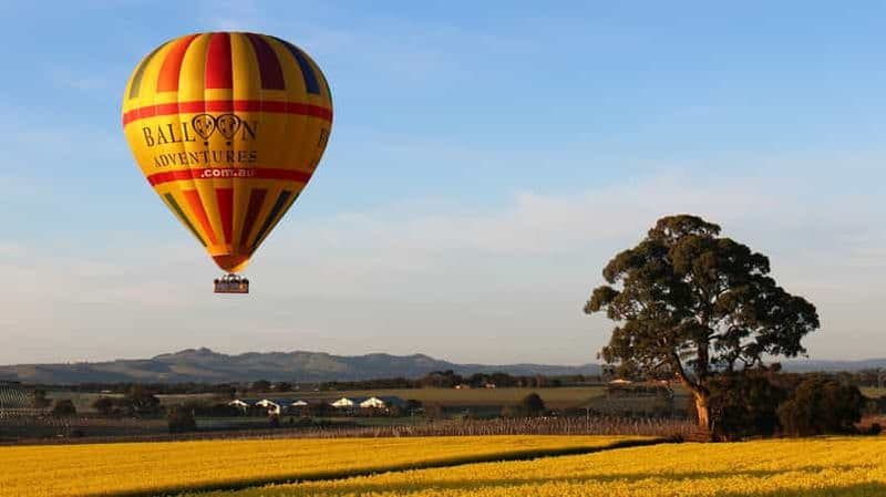 Billet Barossa Valley : vol en montgolfière
