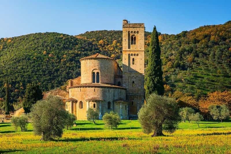 Billet Florence : Vallée d'Orcia, Montalcino, Pienza avec déjeuner et vin