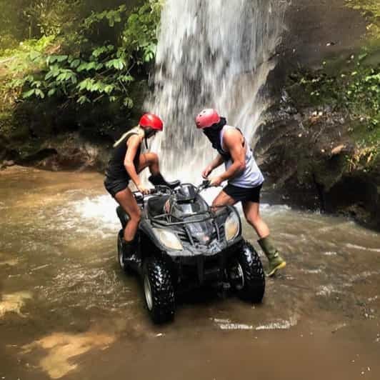 Ubud Bali : Kuber ATV Quad Bike avec un long tunnel et des chutes d'eau