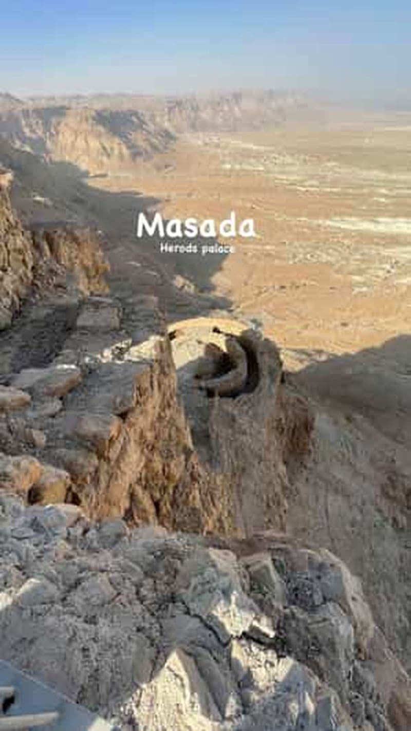 Mer Morte, Massada, Ein Gedi et Qumran - Excursion d'une journée au départ de Jérusalem