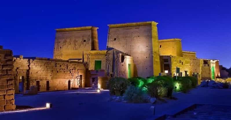 Billet Assouan : Spectacle son et lumière du temple de Philae avec frais d'entrée