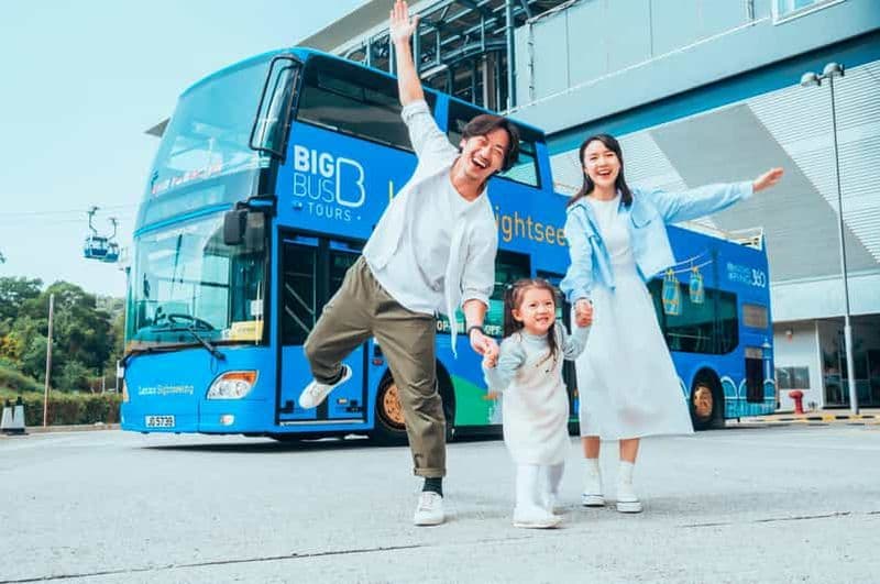 Hong Kong : expérience touristique en bus à toit ouvert 360 Lantau