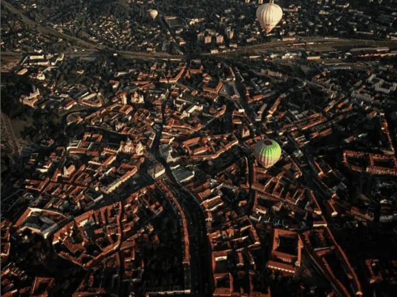 Vilnius : vol en montgolfière avec transfert à l'hôtel